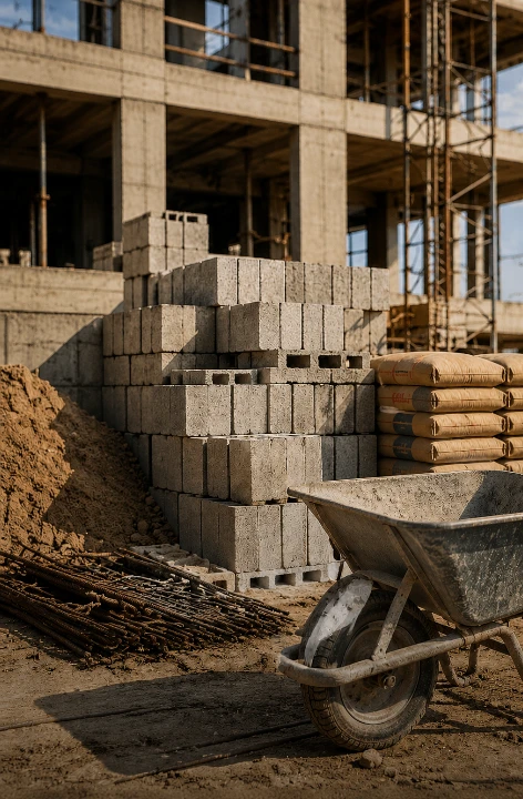 Paletes para construção civil