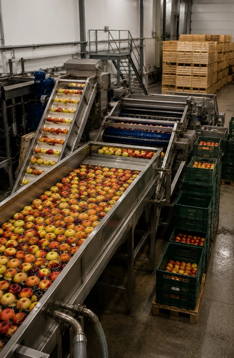 Paletes para indústria alimentícia