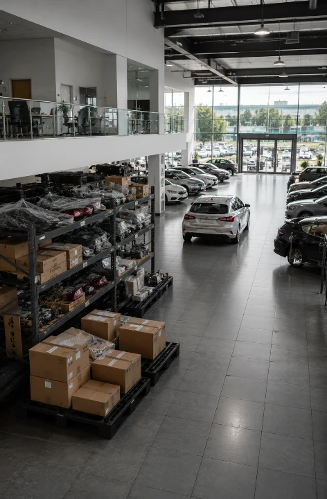 Pallets de plástico para indústria automotiva