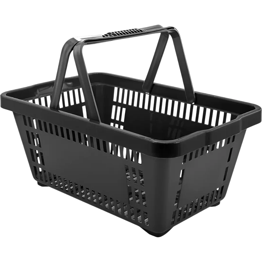 Cesta plástica comercial PEAD/PP 13 litros